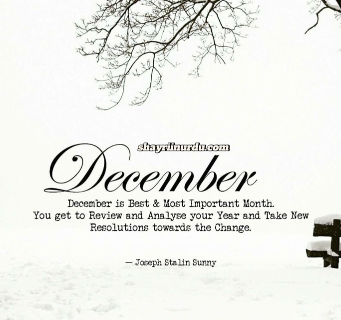 60+ Latest December Quotes